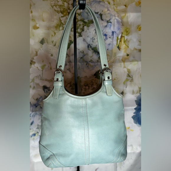 Authentic Vintage Coach Soho bucket leather purse GUC - Picture 11 of 17